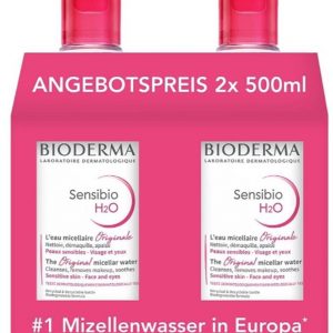 PACK SENSIBIO H2O 500 + 500 ML BIODERMA