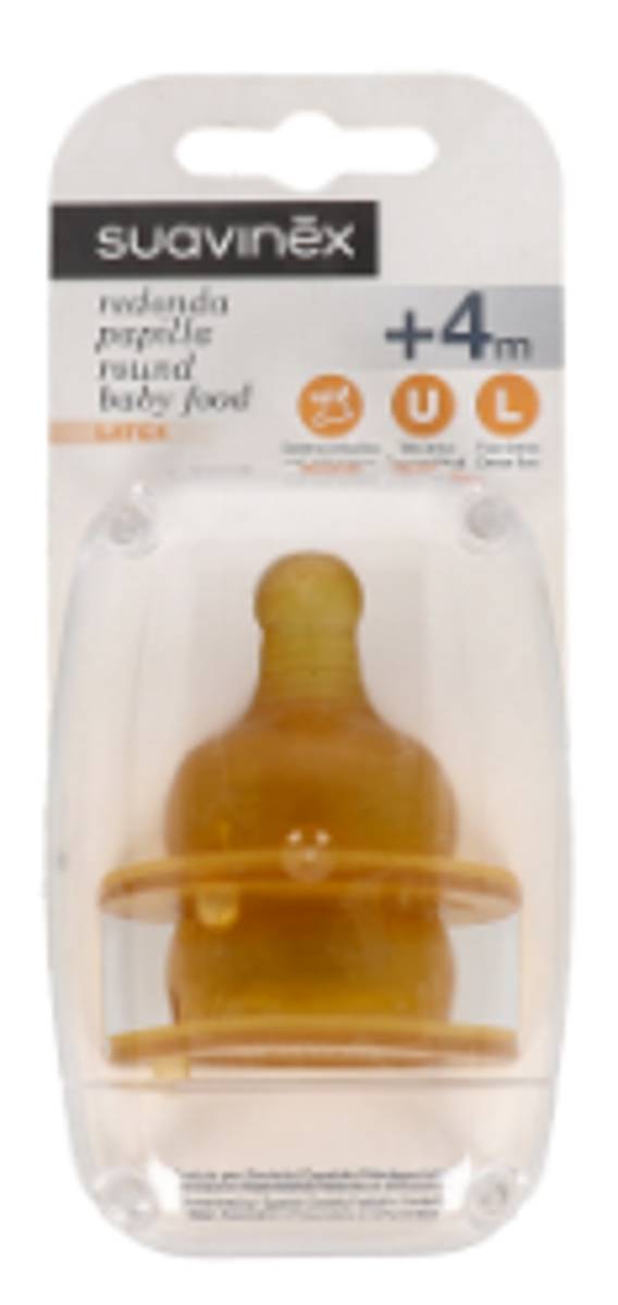 TETINA SUAVINEX PAPILLA BOCA ANCHA 2UDS