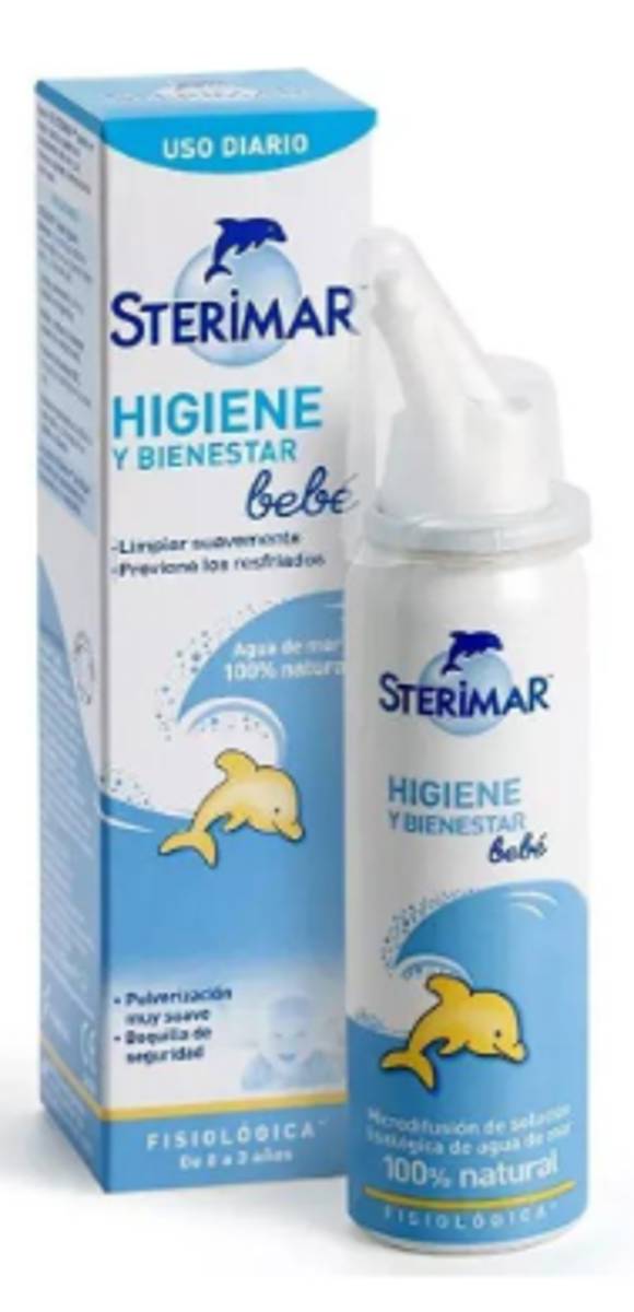 STERIMAR BEBE LIMPIEZA NASAL AGUA DE MAR MICRODI