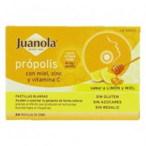 JUANOLA PROPOLIS MIELVITC 24 P
