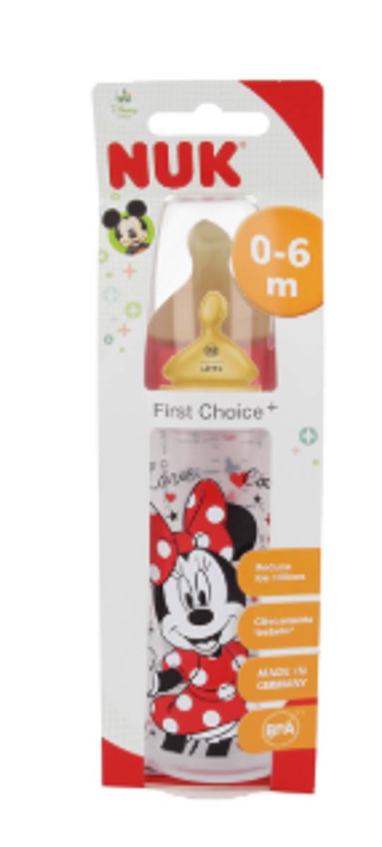 BIBERON PP LATEX NUK FIRST CHOICE 300 ML DISNEY
