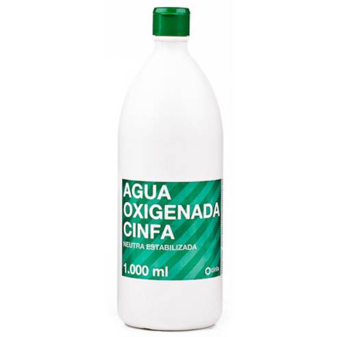 AGUA OXIGENADA CINFA 1000ML.