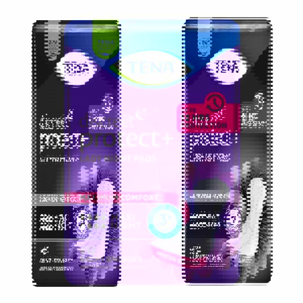 TENA LADY COMPRESA MAXI NIGHT 12