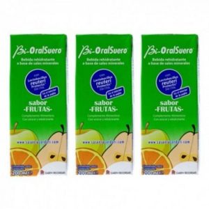 BIORALSUERO FRUTAS PACK 3 BRICK X 200ML.