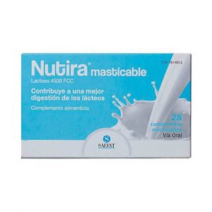 NUTIRA LACTASA 4500 FCC 28 COMP MASTICABLES