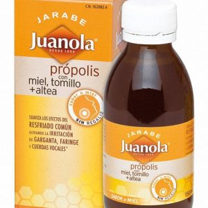JUANOLA PROPOLIS JARABE CON MIEL TOMILLO Y ALTEA