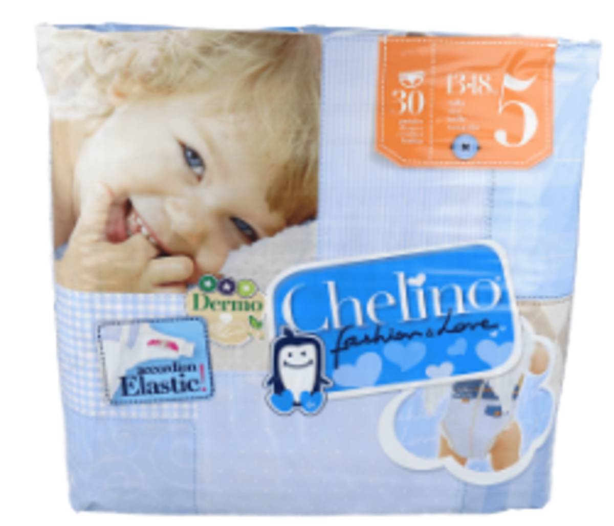 PAÑAL INFANTIL CHELINO FASHION & LOVE T- 5 (13 -