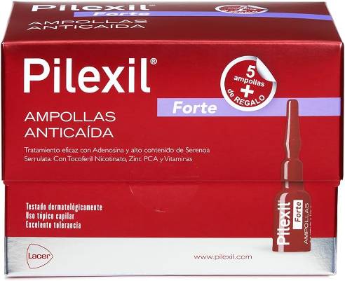 PILEXIL FORTE AMPOLLAS ANTICAIDA 5 ML 20 AMPOLLA