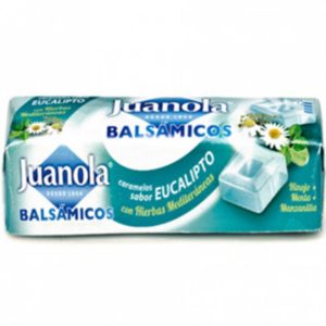 JUANOLA CARAMELOS EUCALIPTUS VIT C Y HIERBAS MED