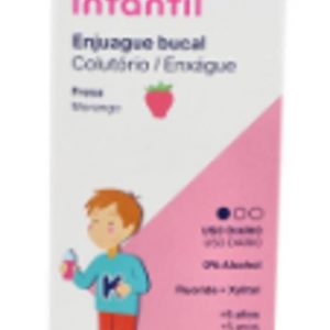 FLUORKIN INFANTIL ENJUAGUE FRESA 500 ML