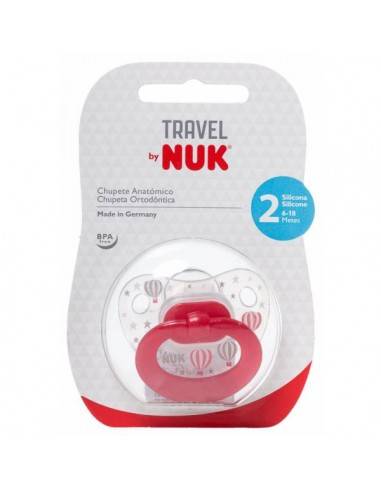 CHUPETE SILICONA NUKETE TRAVEL T-2 2 U