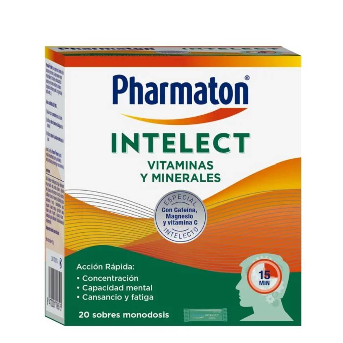 PHARMATON INTELECT 20 SOBRES MONODOSIS 11.6 G