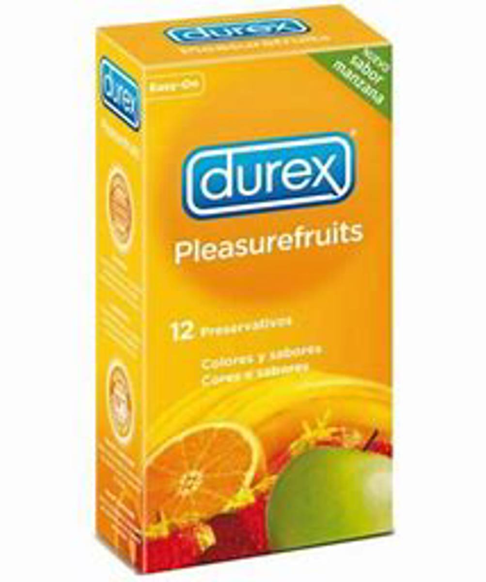 PRESERVATIVO DUREX PLEASUREFRUITS 12U.