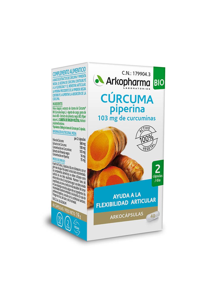 ARKOCAPS CURCUMA CAPSULAS 45 CAPS