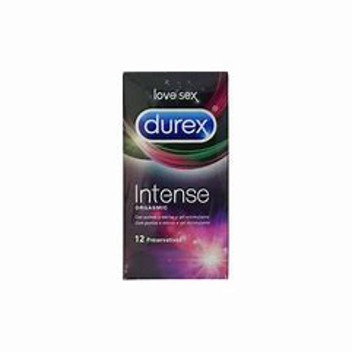DUREX INTENSE ORGASMIC PRESERVATIVOS 12 PRESER