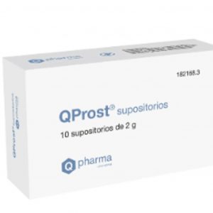 QPROST 10 SUPOSITORIOS