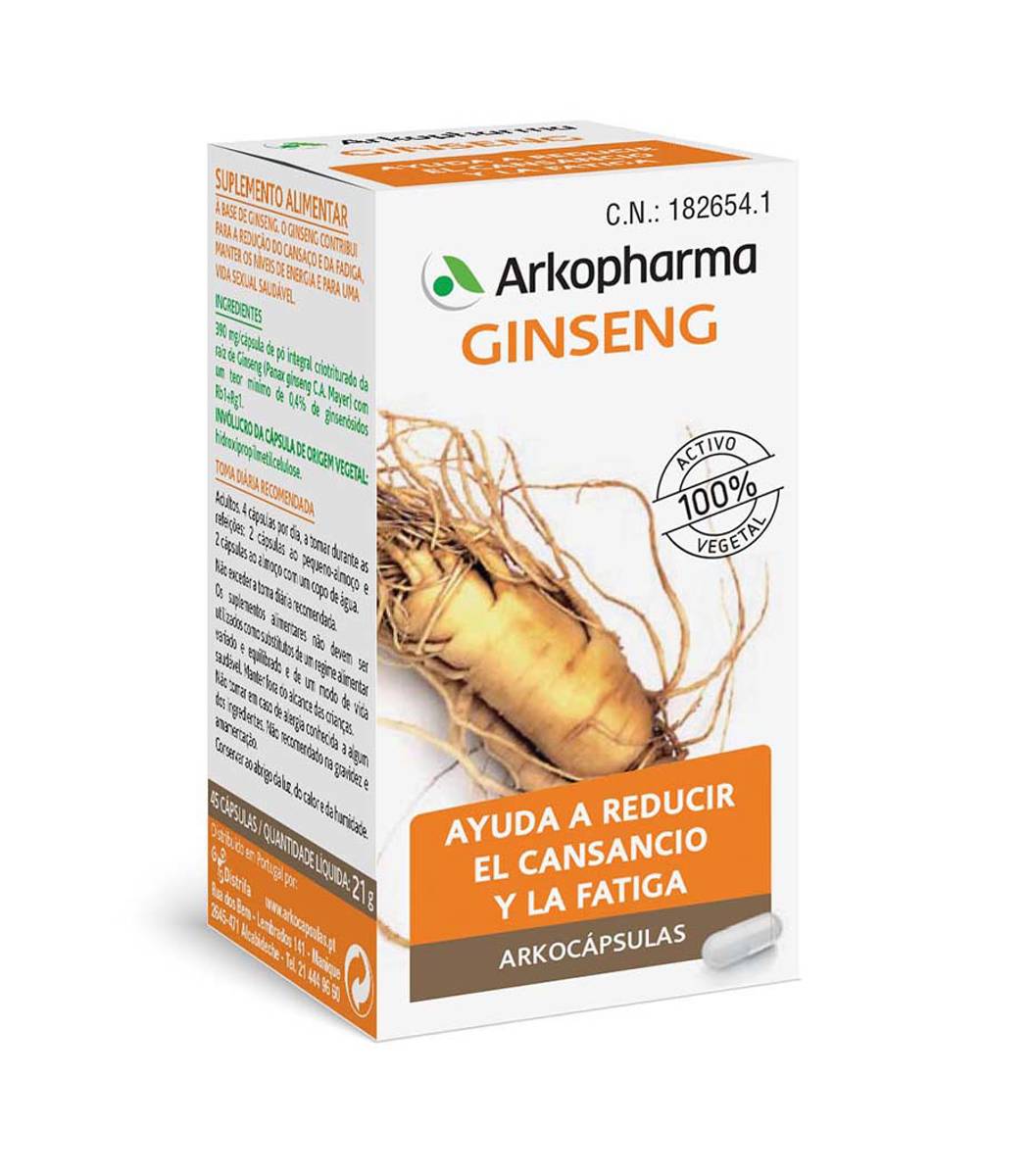 ARKOPHARMA GINSENG 48 CAPSULAS