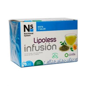 N+S LIPOLESS INFUSIONÁ20 SOBRES MENTA