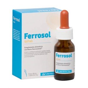 FERROSOL GOTAS Y SOBRE 30 ML + 1.9 G