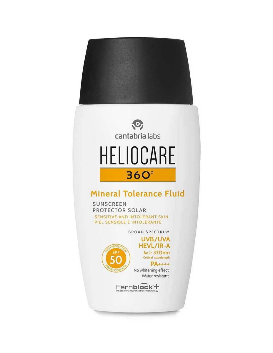 HELIOCARE 360º SPF 50 MINERAL TOLERANCE FLUID PROTECTOR SOLAR 1 ENVASE 50 ml