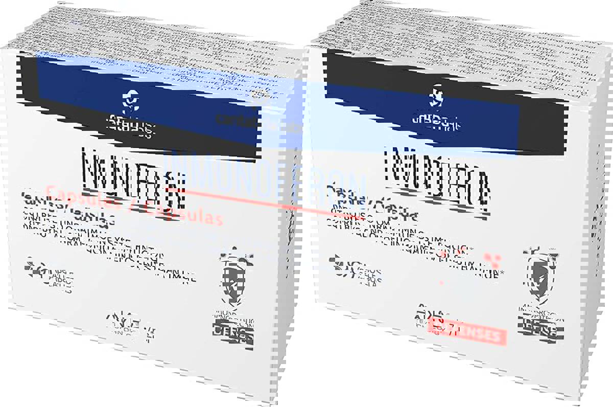 INMUNOFERON 500 MG 90 CAPSULAS