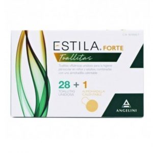 ESTILA FORTE 28 TOALLITAS + 1 ALMOHADILL