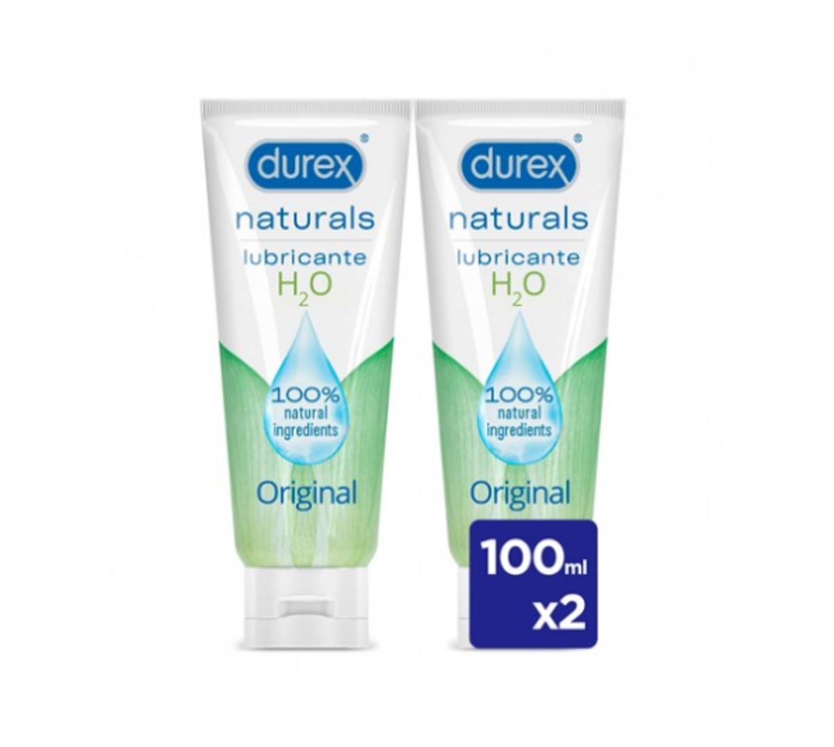 DUREX NATURALS INTIMATE GEL 2 U X 100 ML