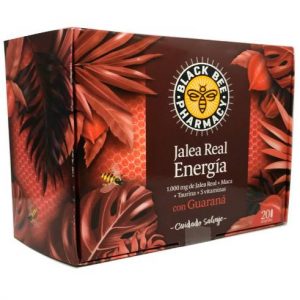 Black Bee Jalea Real Energía Guaraná 20 Ampollas
