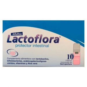 LACTOFLORA INTESTINAL ADULTOS 10 FRASCOS