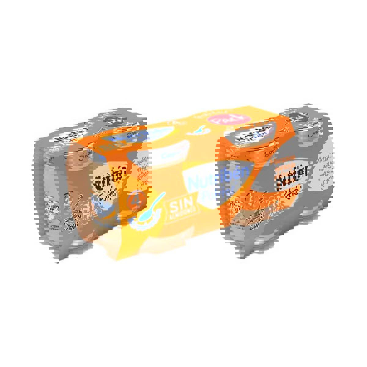 NUTRIBEN POTITOS MANZANA, NARANJA, PLATANO Y PERA 2 ENVASES 120 g