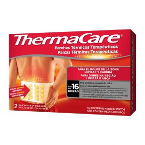 THERMACARE ZONA LUMBAR CADERA 2 PARCHES TERMICOS