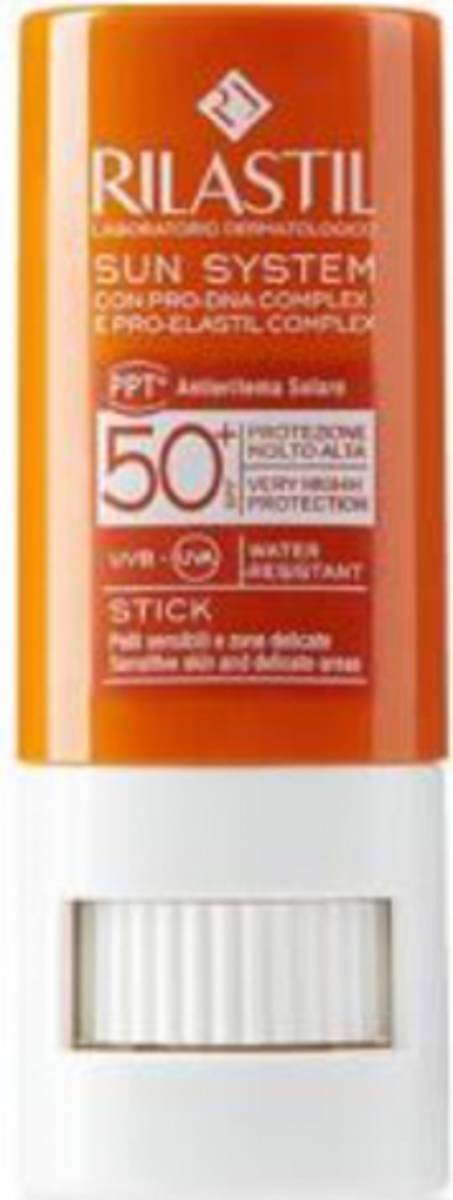 RILASTIL SUN SYSTEM 50+ STICK TRANSPARENTE 1 ENVASE 8,5 ml