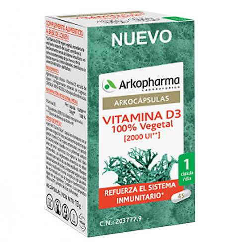 VITAMINA D3 45 CAP ARKO