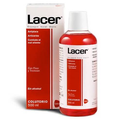LACER COLUTORIO SIN ALCOHOL 500 ML