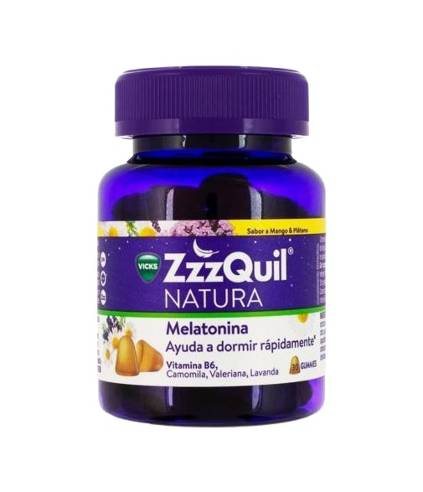 ZZZQUIL NATURA MANGO Y PLATANO 30 GUMIES