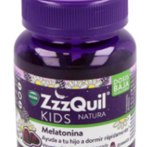 ZZZQUIL NATURA KIDS 30 GUMMIES SABOR FRUTOS DEL BOSQUE