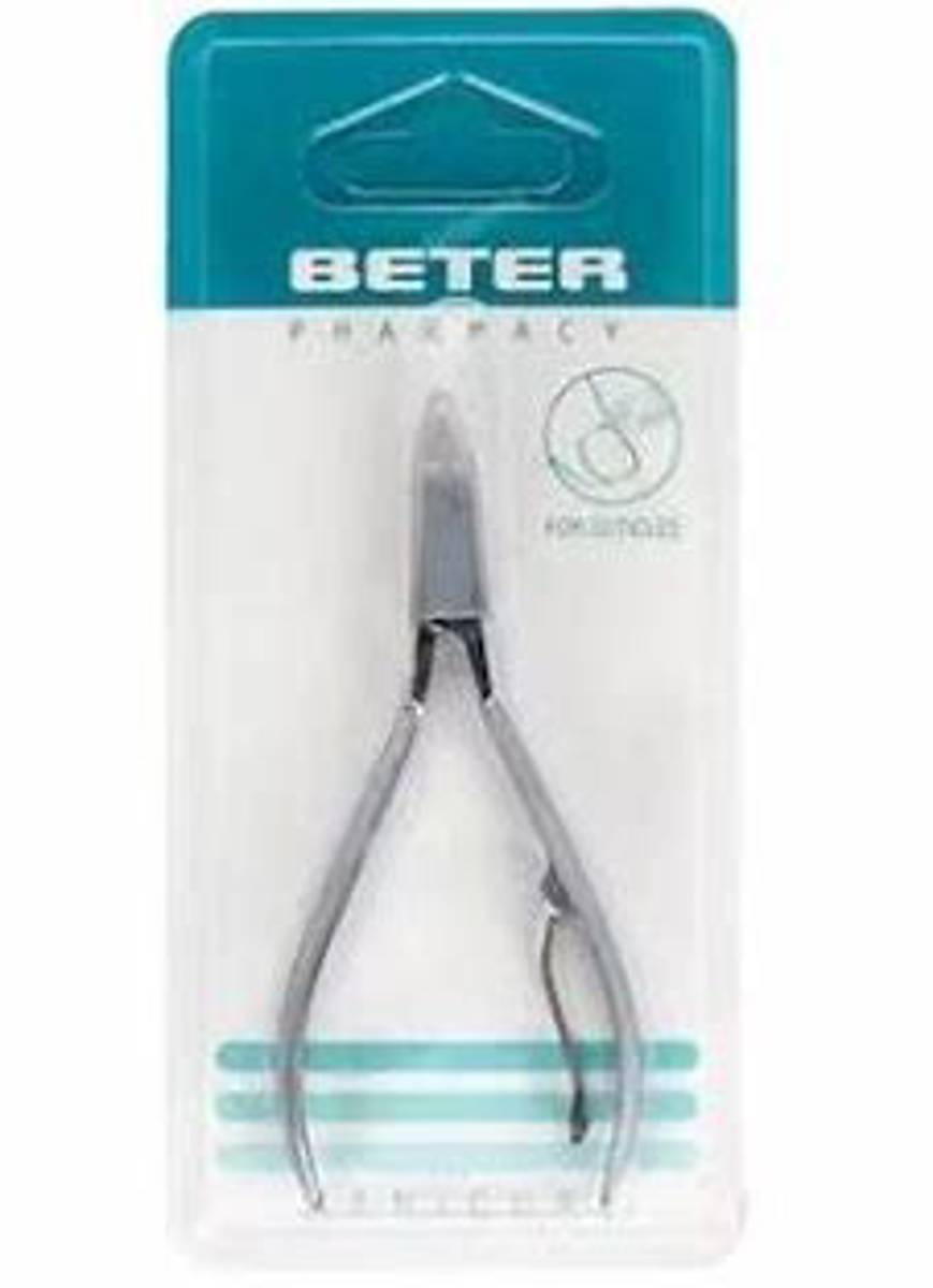 ALICATE PIELES BETER MACHIHEMBRADO INOX 10 CM