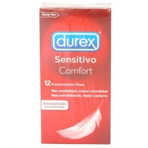 DUREX SENSITIVO EASY ON 12 UDS.
