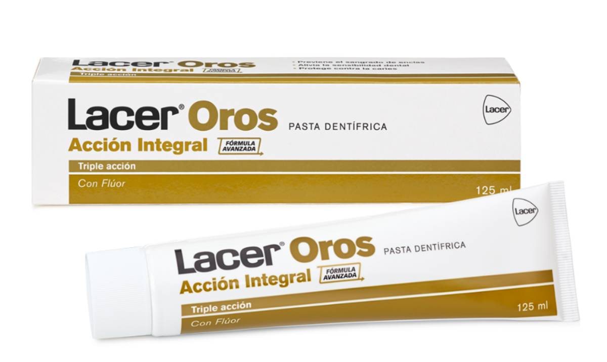 PASTA DENTAL LACER OROS 125 ML.