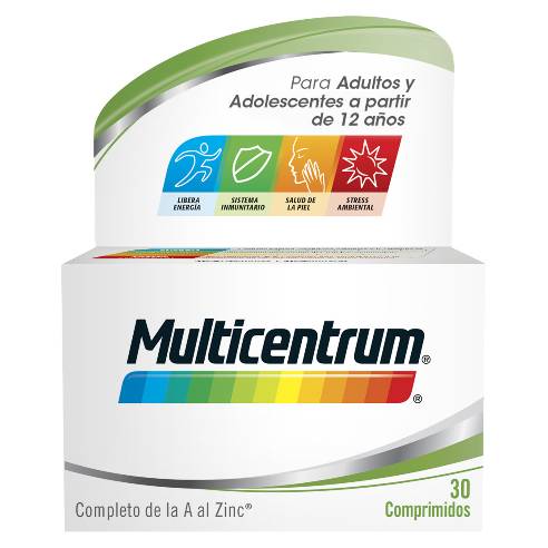 MULTICENTRUM LUTEINA 30 COMPRIMIDOS