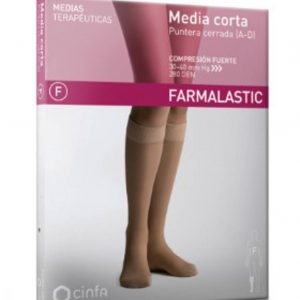 MEDIA CORTA (A-D) COMPRESION FUERTE FARMALASTIC TALLA MEDIANA