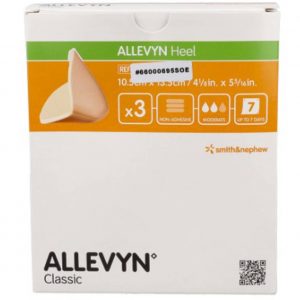 ALLEVYN HEEL APOSITO ESTERIL 2  (10 X 10 CM) 3 U