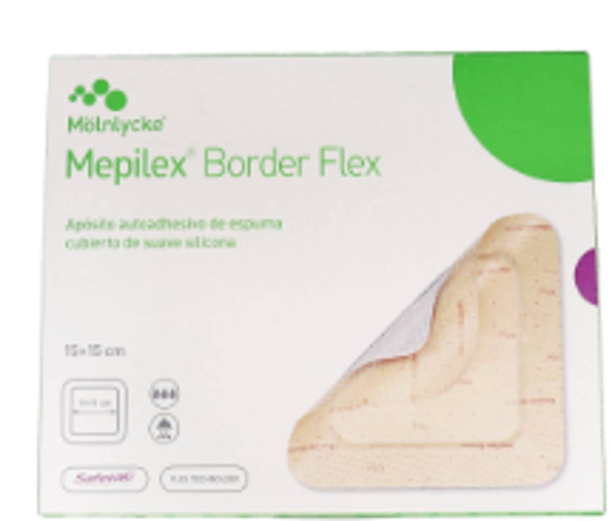 MEPILEX BORDER 15X15 3 UND.