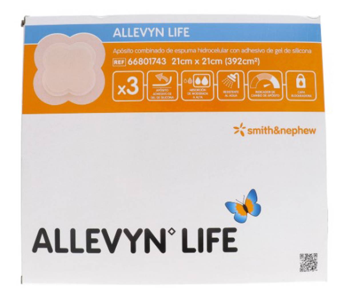 ALLEVYN LIFE 21X21 3UD