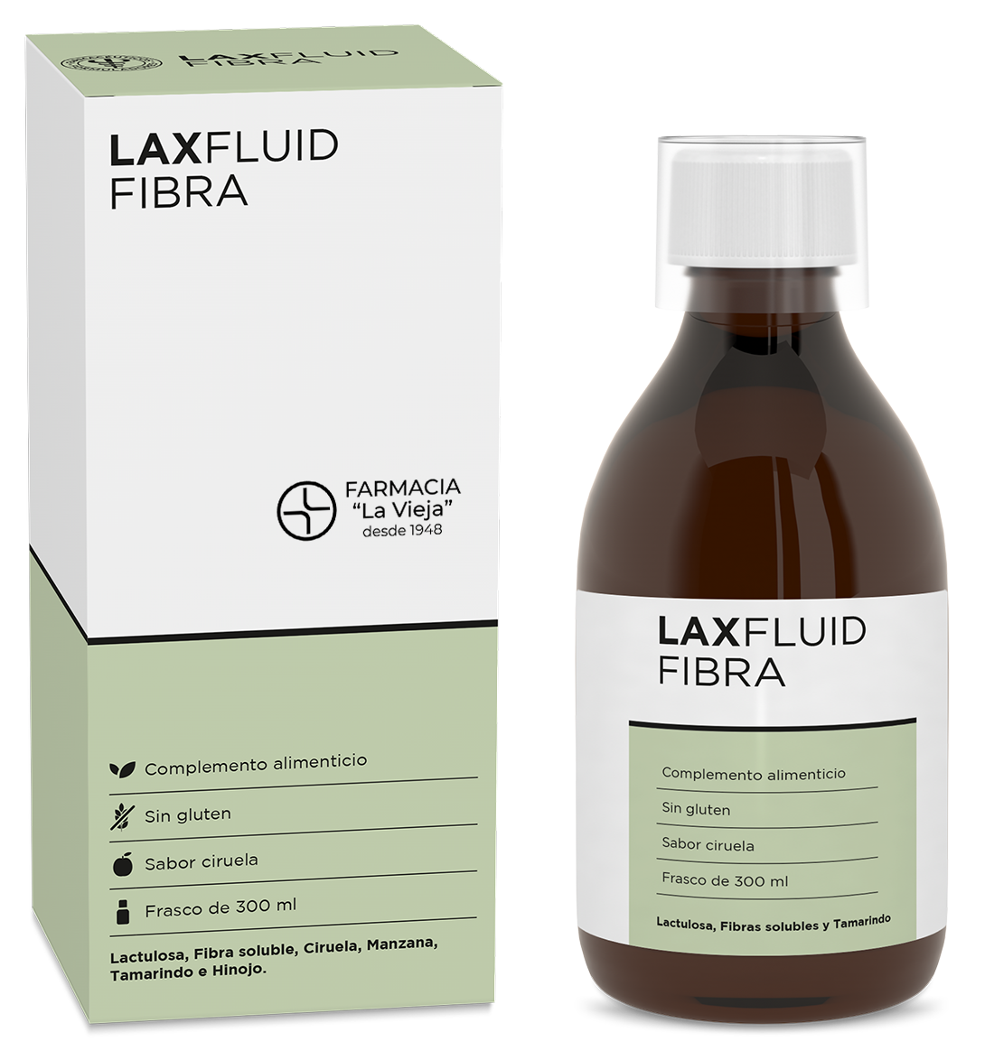 FCIA. LA VIEJA LAXFLUID FIBRA 300ML FPAALF72S