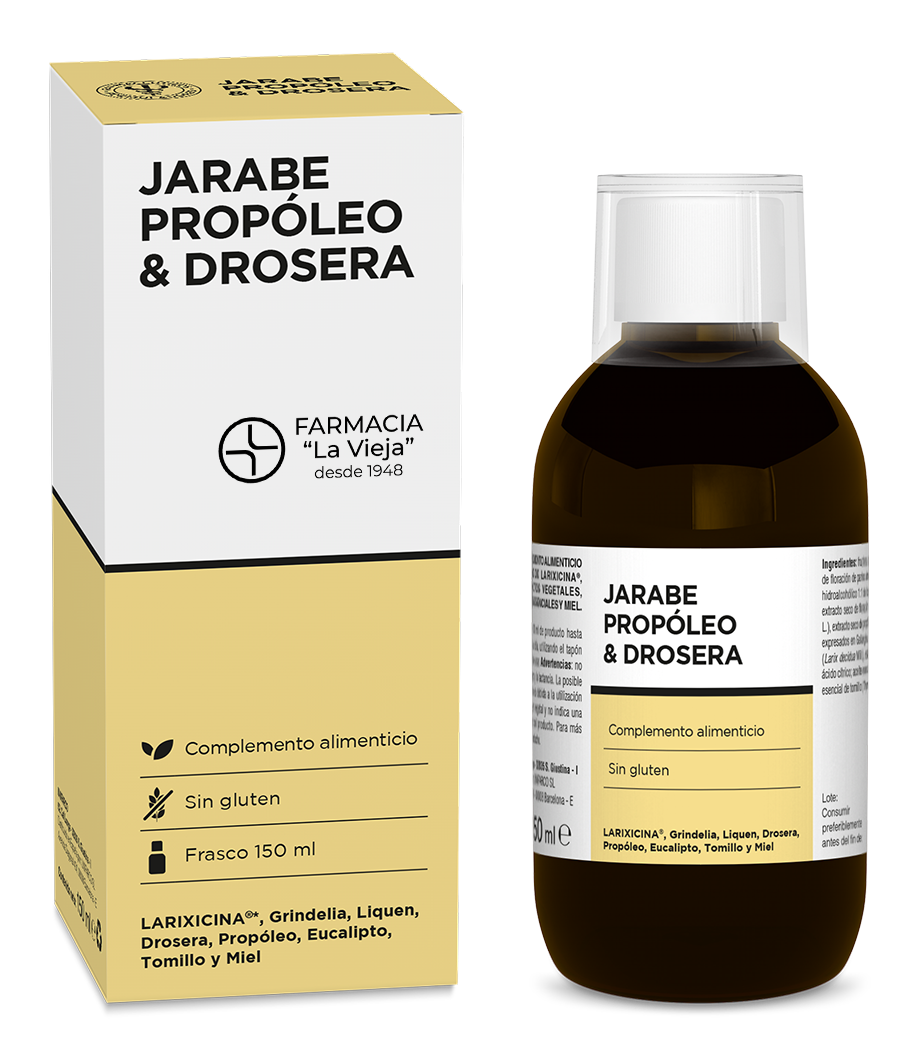FCIA. LA VIEJA JARABE PROPOLEO Y DROSERA 150ML FPAASP62S
