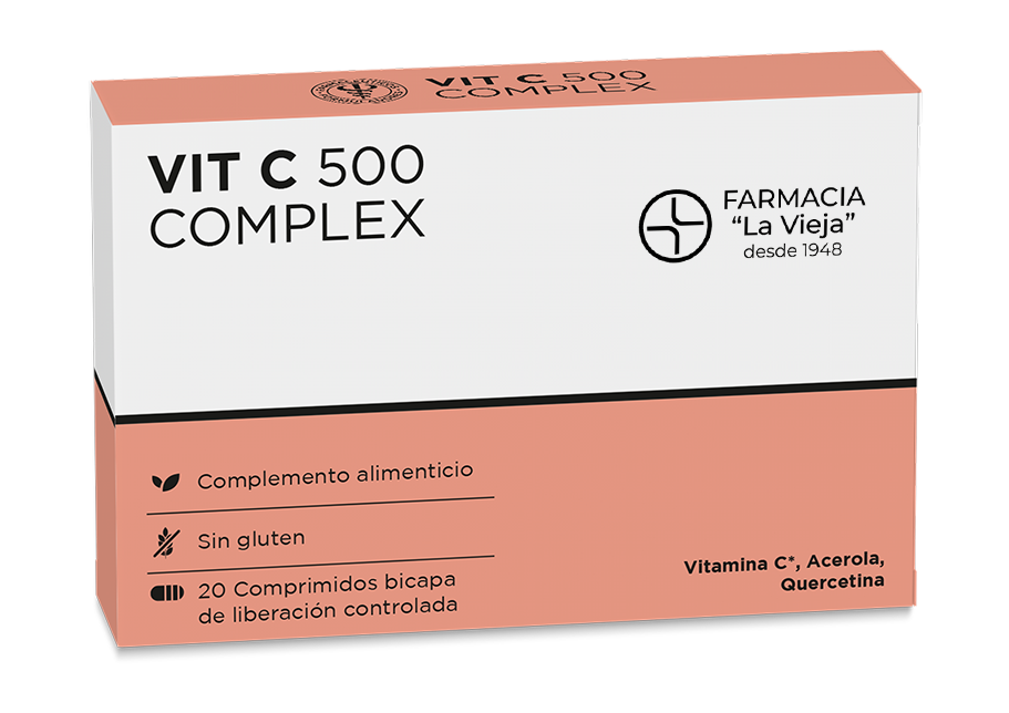 FCIA. LA VIEJA VIT C 500 COMPLEX 20 COMP FPACULZ0S