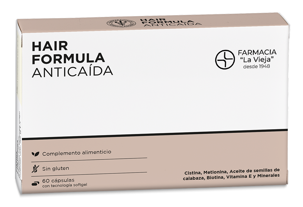 FCIA. LA VIEJA HAIR FORMULA ANTICAIDA 60 CAP FPATCMZ1S