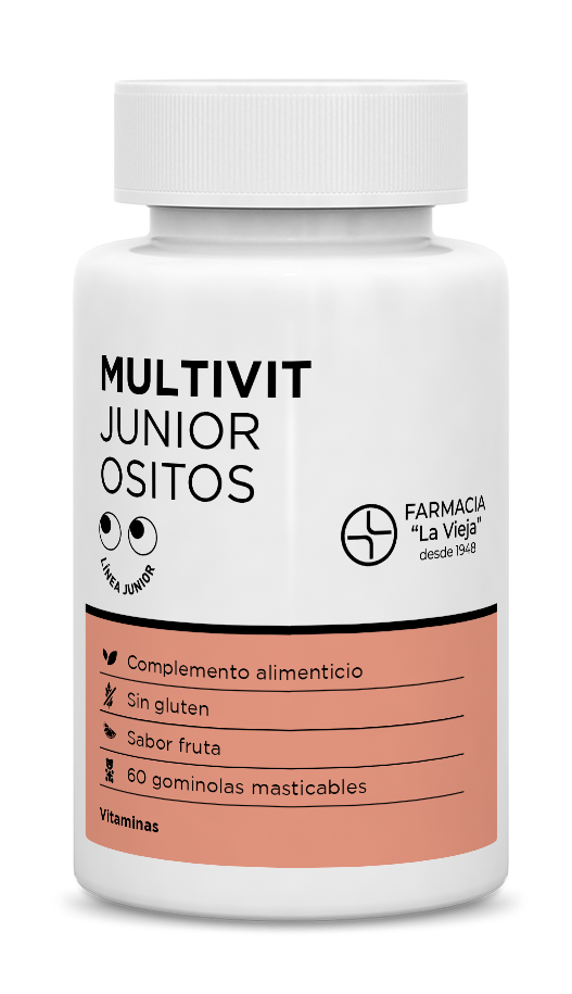 FCIA. LA VIEJA MULTIVIT JUNIOR OSITOS 60 GUMMIES FPATMJZ3S