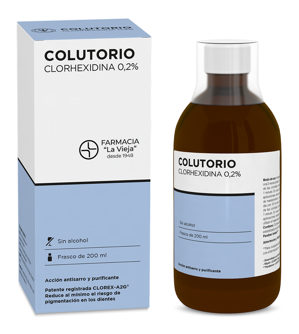 FCIA. LA VIEJA COLUTORIO CLORHEXIDINA 0.2% FPCCLX61S